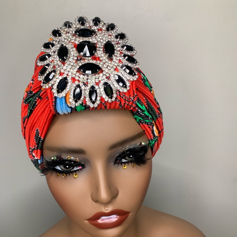 Embellished turban